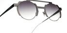 Sabine Be® Be Groovy Slim Sun SB Be Groovy Slim Sun 138 49 - Polished Ruthenium Sunglasses
