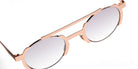Sabine Be® Be Groovy Slim Sun SB Be Groovy Slim Sun 140 49 - Polished Rose Gold Sunglasses