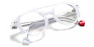 Sabine Be® Be Groovy Swell - Shiny Crystal / White / Shiny Crystal Eyeglasses
