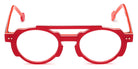 Sabine Be® Be Groovy Swell - Shiny Translucent Red / White / Shiny Orange Eyeglasses