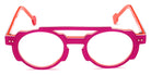Sabine Be® Be Groovy Swell - Shiny Translucent Fichsia / White / Shiny Orange Eyeglasses