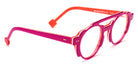 Sabine Be® Be Groovy Swell - Shiny Translucent Fichsia / White / Shiny Orange Eyeglasses