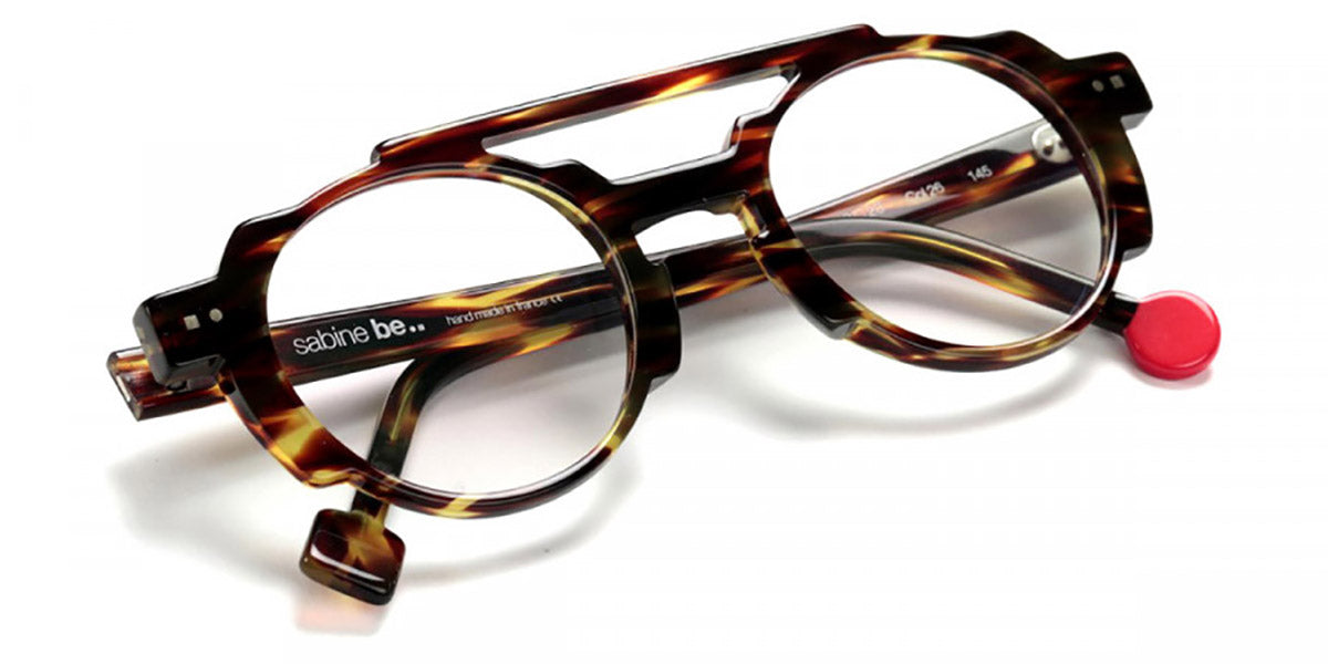 Sabine Be® Be Groovy Swell - Shiny Veined Tortoise Eyeglasses
