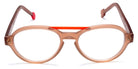 Sabine Be® Be Hype - Beige Translucent Matte / Orange Shiny Satin Eyeglasses