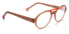 Sabine Be® Be Hype - Beige Translucent Matte / Orange Shiny Satin Eyeglasses