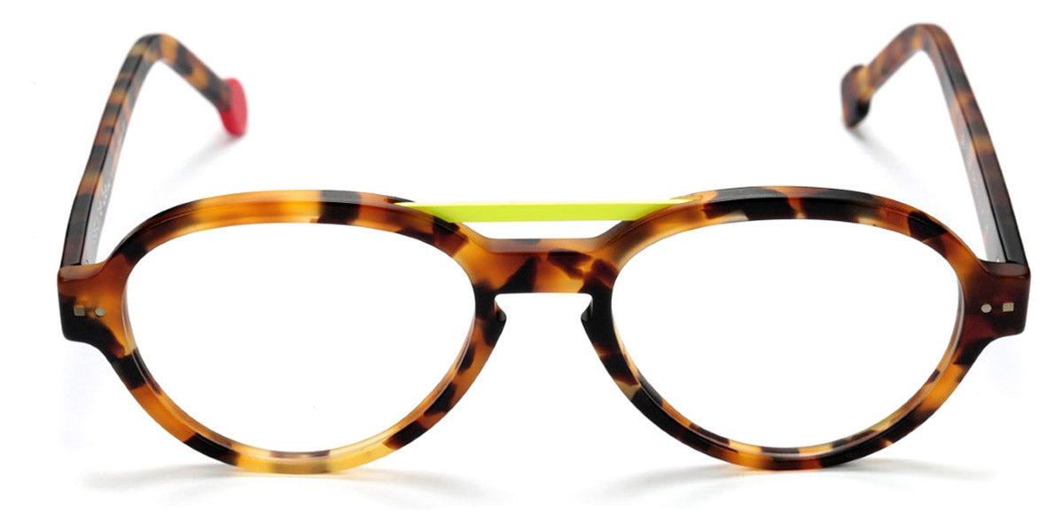 Sabine Be® Be Hype - Matte Fawn Tortoise / Neon Yellow Eyeglasses