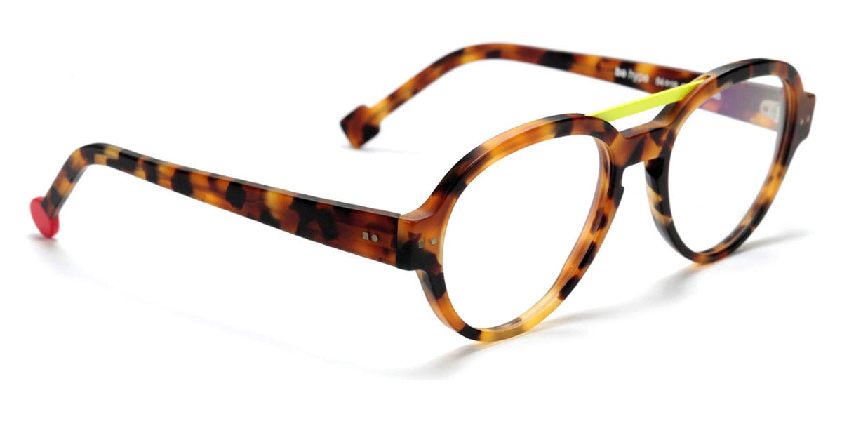 Sabine Be® Be Hype - Matte Fawn Tortoise / Neon Yellow Eyeglasses