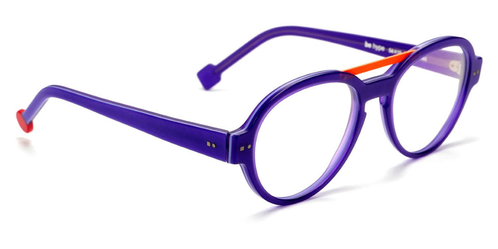 Sabine Be® Be Hype - Matte Purple / Satin Neon Orange Eyeglasses