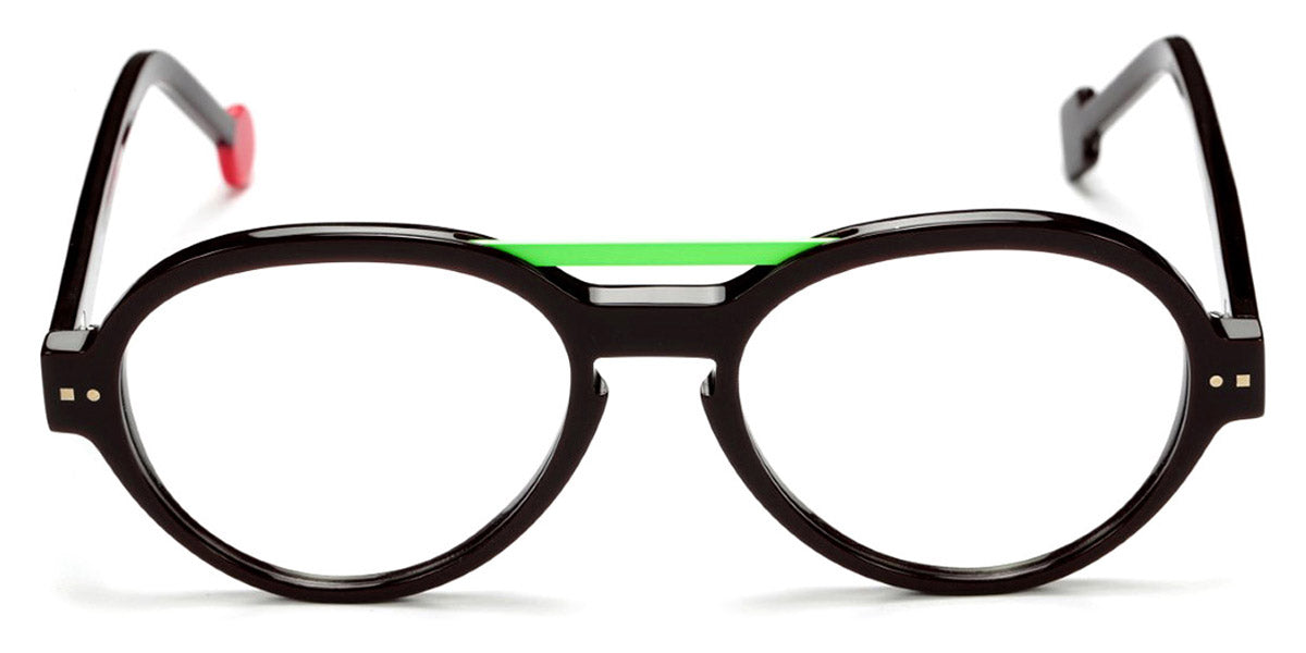 Sabine Be® Be Hype - Shiny Dark Choco Brown / Polished Palladium Eyeglasses