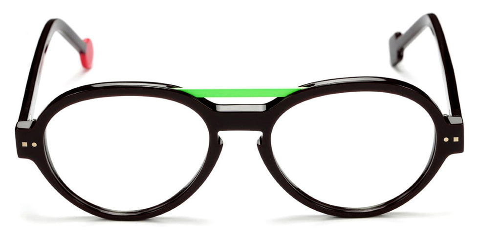 Sabine Be® Be Hype - Shiny Dark Choco Brown / Polished Palladium Eyeglasses