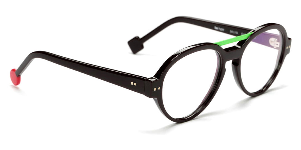 Sabine Be® Be Hype - Shiny Dark Choco Brown / Polished Palladium Eyeglasses