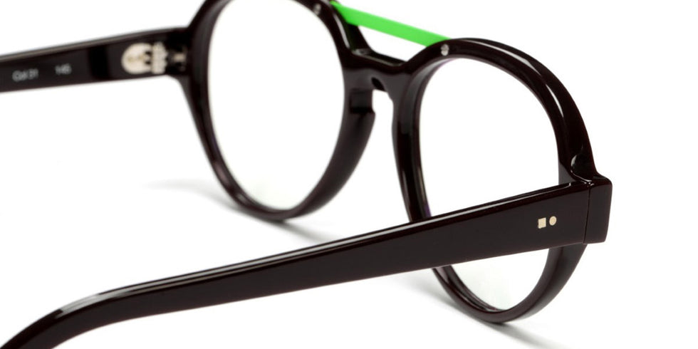 Sabine Be® Be Hype - Shiny Dark Choco Brown / Polished Palladium Eyeglasses