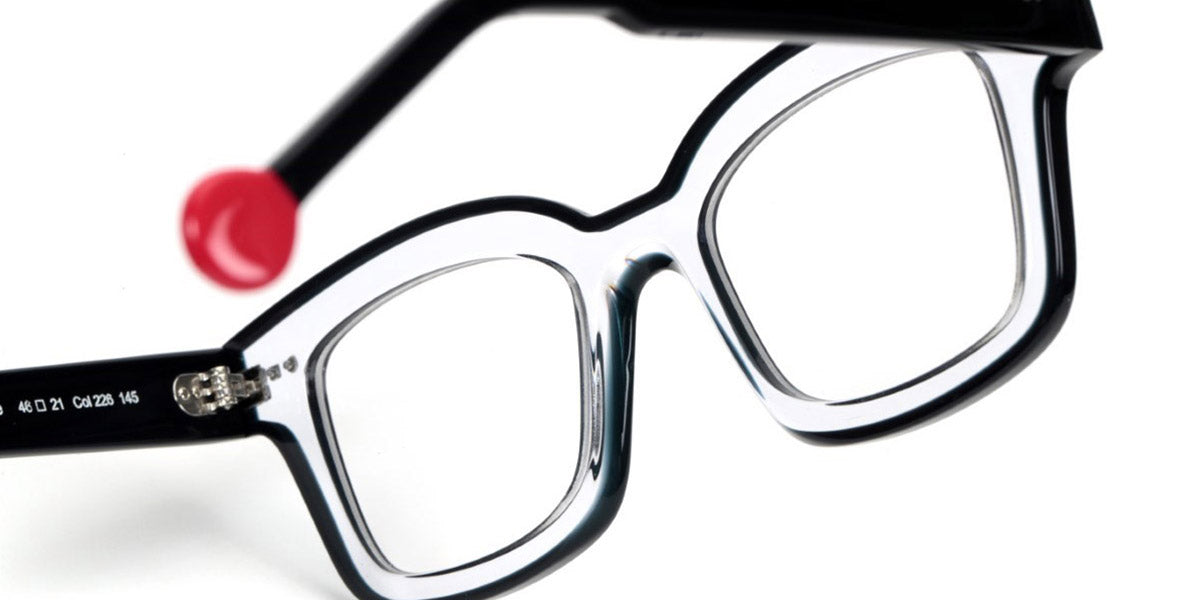 Sabine Be® Be Idol Line - Shiny Crystal / Shiny Midnight Blue Eyeglasses