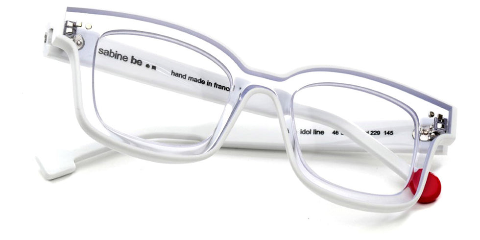 Sabine Be® Be Idol Line - Shiny Crystal / Shiny White Eyeglasses