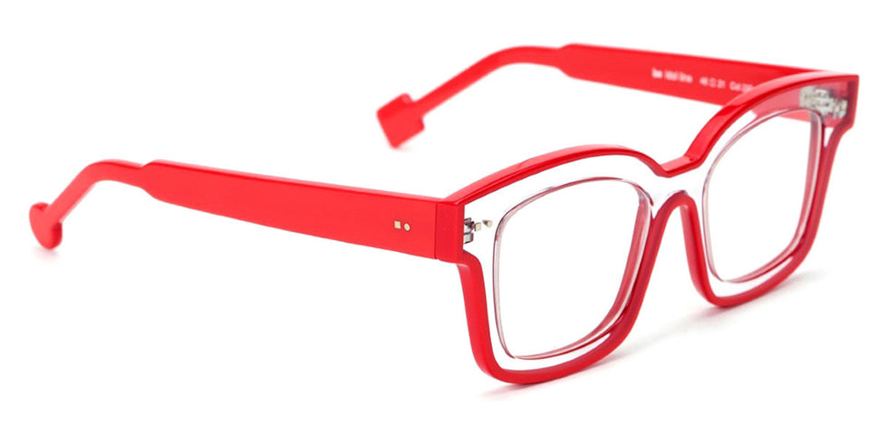Sabine Be® Be Idol Line - Shiny Crystal / Shiny Red Eyeglasses