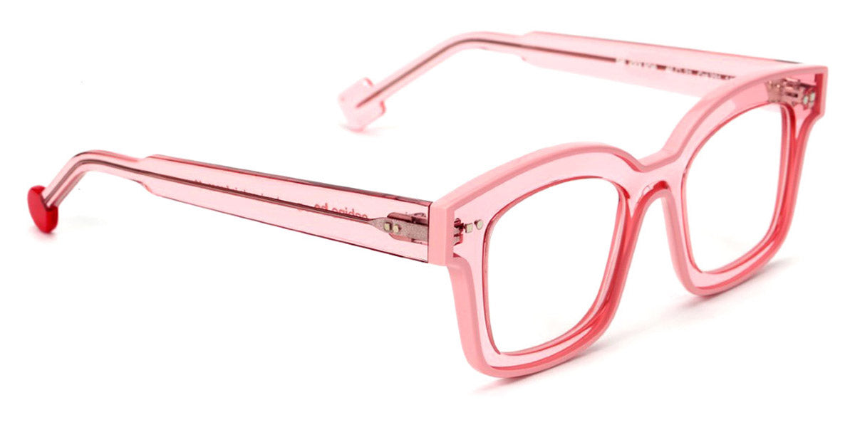 Sabine Be® Be Idol Line - Shiny Peach Translucent / Shiny Solid Peach Eyeglasses