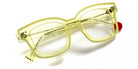 Sabine Be® Be Idol Line - Shiny Translucent Yellow / Shiny Solid Yellow Eyeglasses