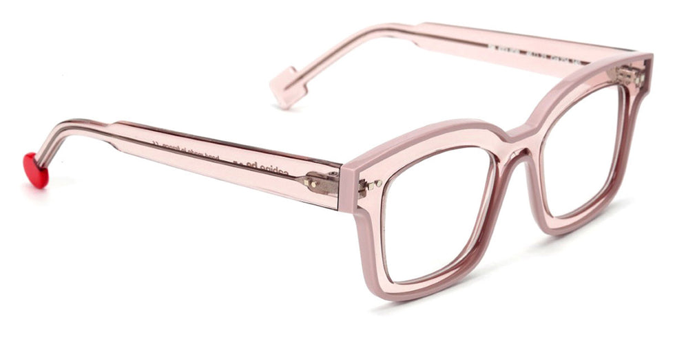 Sabine Be® Be Idol Line - Shiny Translucent Powdery Pink / Shiny Solid Powdery Pink Eyeglasses