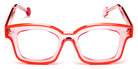 Sabine Be® Be Idol Line SB Be Idol Line 575 46 - Shiny Translucent Peach / Shiny Neon Miami Orange Eyeglasses