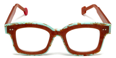 Sabine Be® Be Idol Line SB Be Idol Line 583 46 - Matt Marbled Rust / Matt Marbled Turquoise Eyeglasses
