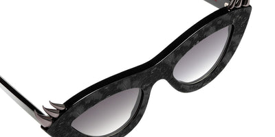 Sabine Be® Be Lashes Sun SB Be Lashes Sun black14 50 - Astrakhan Shiny Black / Ruthenium Sunglasses
