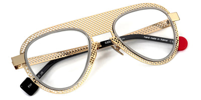 Sabine Be® Be Legend Hole SB Be Legend Hole 569 51 - Polished Pale Gold / Polished Dark Ruthenium Eyeglasses