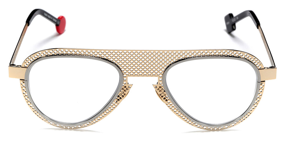Sabine Be® Be Legend Hole SB Be Legend Hole 569 51 - Polished Pale Gold / Polished Dark Ruthenium Eyeglasses