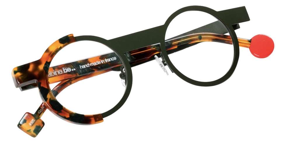 Sabine Be® Be Loop be loop 825 - 825 Khaki Satin/Tortoiseshell Fawn Khaki Shiny