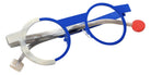 Sabine Be® Be Loop be loop 873 - 873 Blue Majorelle Satin/Horn Gray Shiny