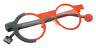 Sabine Be® Be Loop be loop 874 - 874 Orange Fluorescent Satin/Gray Mouse Marbled Mat