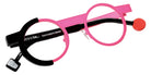 Sabine Be® Be Loop be loop 877 - 877 Rose Fluorescent Satin/Black Shiny
