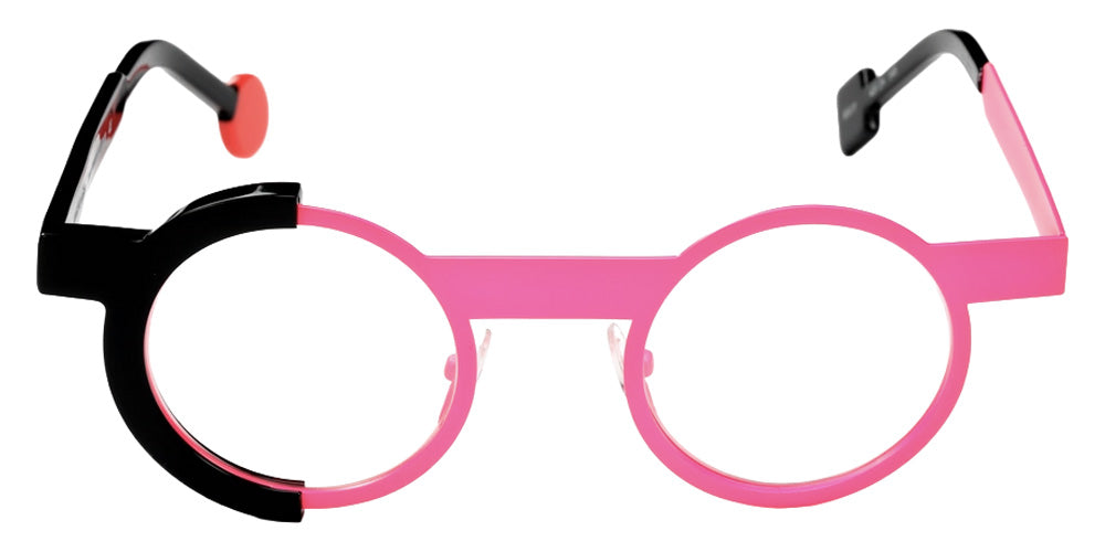 Sabine Be® Be Loop be loop 877 - 877 Rose Fluorescent Satin/Black Shiny