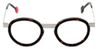 Sabine Be® Be Lucky - Shiny Dark Tortoise / White / Shiny Dark Tortoise / Polished Ruthenium Eyeglasses