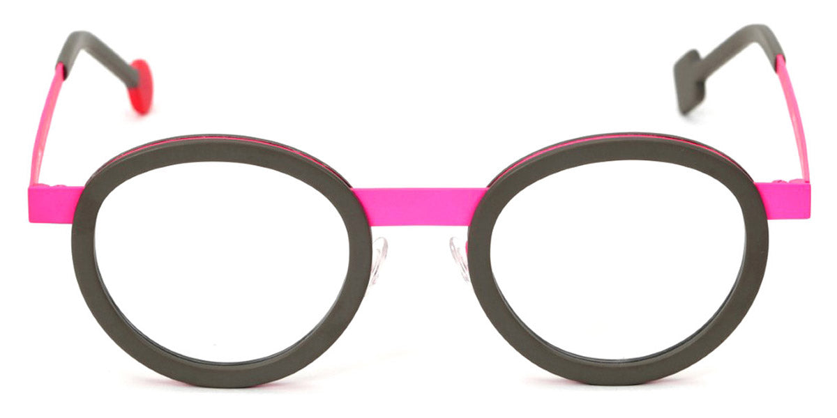 Sabine Be® Be Lucky - Matte Taupe / Satin Neon Pink Eyeglasses