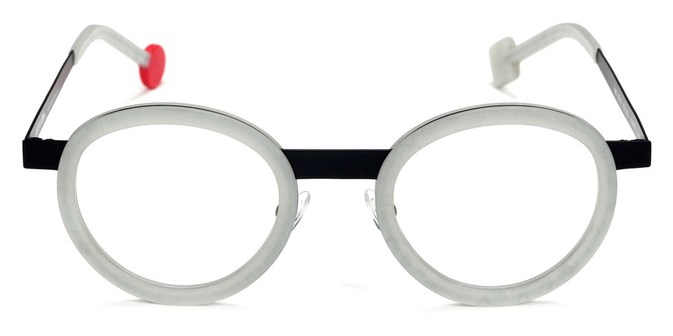 Sabine Be® Be Lucky SB Be Lucky 671 47 - Matte Marbled Silver Grey / Satin Midnight Blue Eyeglasses