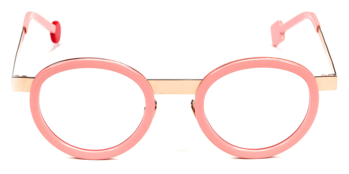Sabine Be® Be Lucky SB Be Lucky 673 47 - Shiny Solid Peach / Polished Rose Gold Eyeglasses
