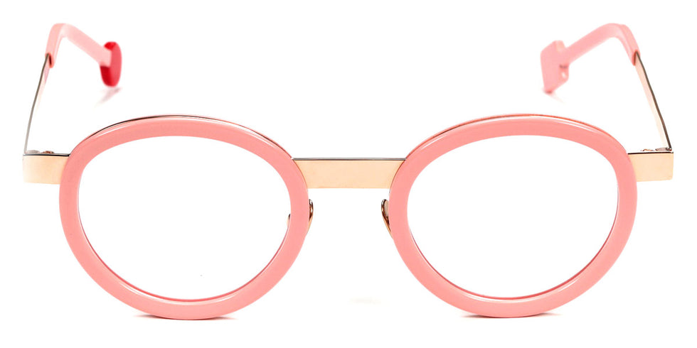 Sabine Be® Be Lucky SB Be Lucky 673 47 - Shiny Solid Peach / Polished Rose Gold Eyeglasses