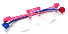 Sabine Be® Be Lucky Pierced SB Be Lucky Pierced 126 51 - Satin Neon Pink Eyeglasses