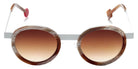 Sabine Be® Be Lucky Sun SB Be Lucky Sun 349 47 - Shiny Vintage Horn / Satin White Sunglasses