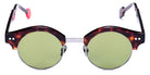 Sabine Be® Be Master Round Sun SB Be Master Round Sun 544 45 - Shiny Cherry Tortoiseshell / Polished Ruthenium Sunglasses