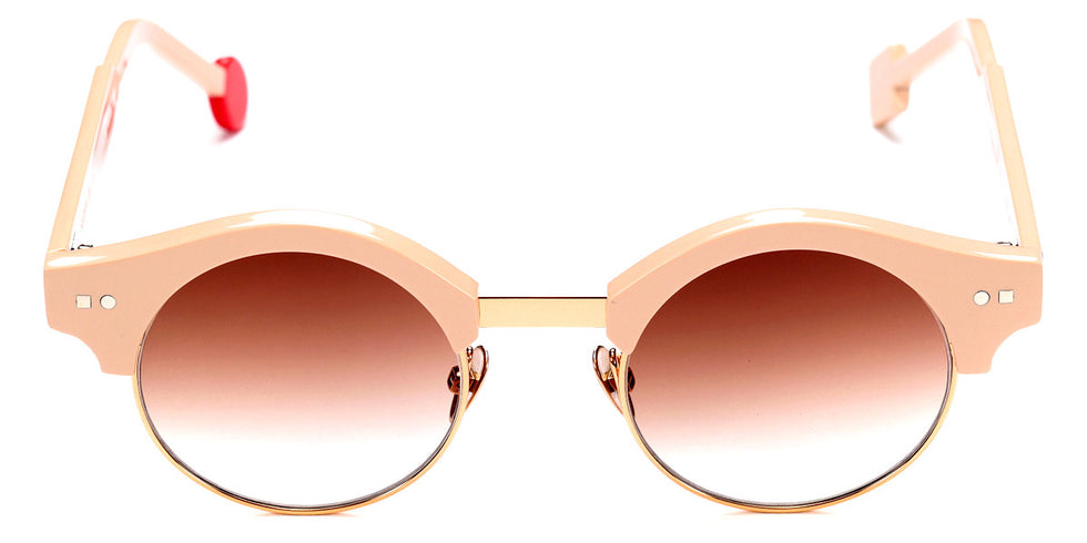 Sabine Be® Be Master Round Sun SB Be Master Round Sun 547 45 - Shiny Nude / Polished Rose Gold Sunglasses