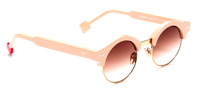 Sabine Be® Be Master Round Sun SB Be Master Round Sun 547 45 - Shiny Nude / Polished Rose Gold Sunglasses