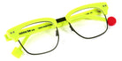 Sabine Be® Be Master Square SB Be Master Square 550 52 - Satin Neon Yellow / Satin Khaki Eyeglasses