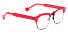 Sabine Be® Be Master Square SB Be Master Square 552 52 - Shiny Red / Satin Taupe Eyeglasses