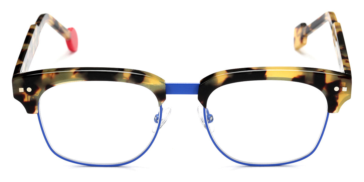 Sabine Be® Be Master Square SB Be Master Square 553 52 - Shiny Tokyo Tortoise / Satin Blue Majorelle Eyeglasses