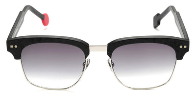 Sabine Be® Be Master Square Sun SB Be Master Square Sun 551 52 - Matte Marbled Slate Gray / Polished Palladium Sunglasses