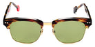 Sabine Be® Be Master Square Sun SB Be Master Square Sun 554 52 - Shiny Dark Veined Tortoiseshell / Polished Pale Gold Sunglasses