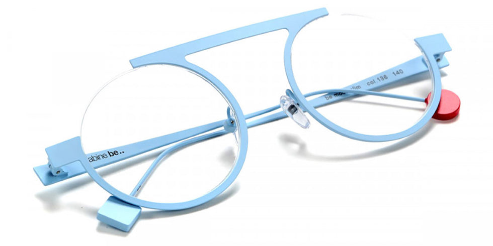 Sabine Be® Be Mood Slim - Satin Baby Blue Eyeglasses