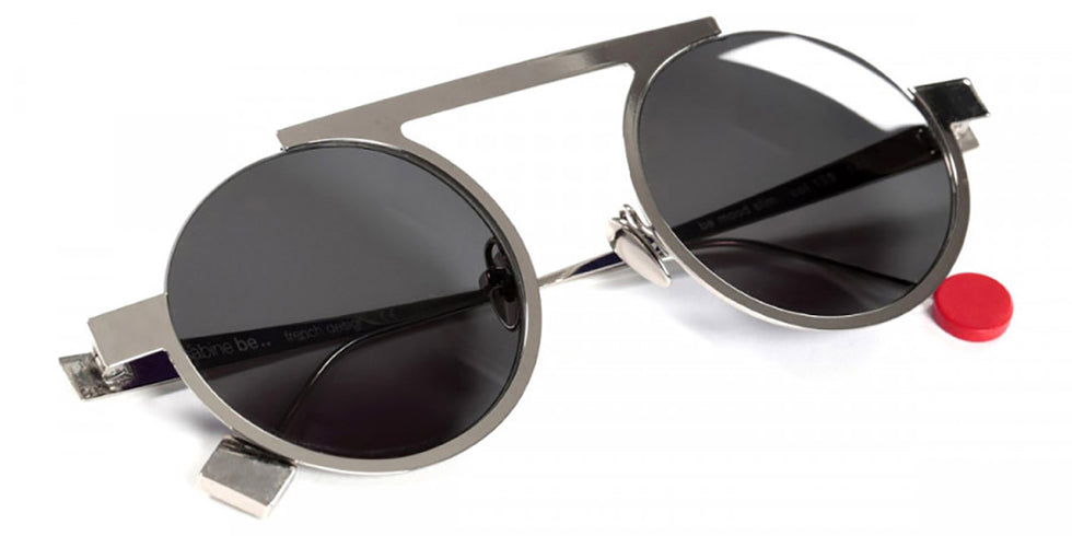 Sabine Be® Be Mood Slim Sun - Polished Palladium Sunglasses