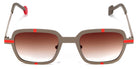 Sabine Be® Be Perfect Sun SB Be Perfect Sun 441 48 - Satin Mastic / Satin Neon Orange Sunglasses